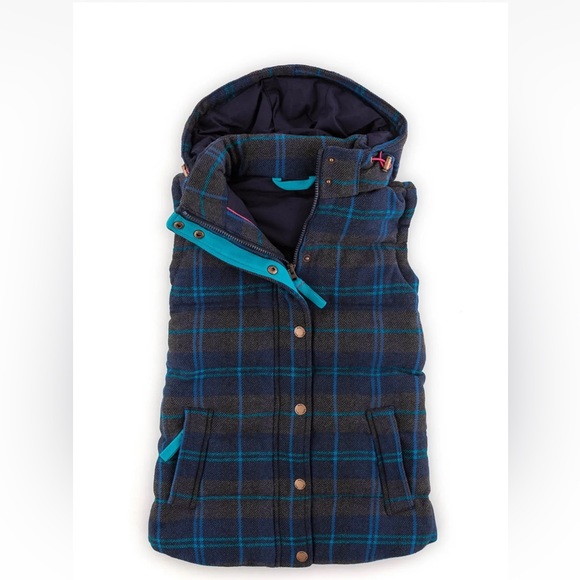 Boden Pembroke Wool Tweed Vest Jacket Coat $198 Excellent - Picture 2 of 6